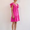 Kleidung Nimo With Love | Ingwerkleid, Rosenstickerei Auf Rosa