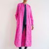 Yoga & Spa Nimo With Love | Turkisfarbene Kaftan-Ginkgo-Stickerei Auf Rosa