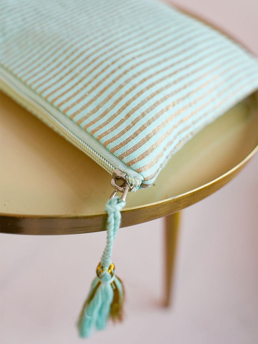 Taschen Nimo With Love | Ortiga Tasche Lurex Stripe Aqua