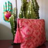 Taschen Nimo With Love | Ortiga Tasche Ikat Koralle