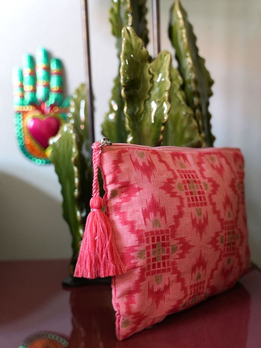 Taschen Nimo With Love | Ortiga Tasche Ikat Koralle